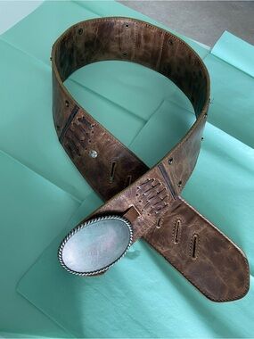 Pure Dixie 100% Leather 3” Story Belt